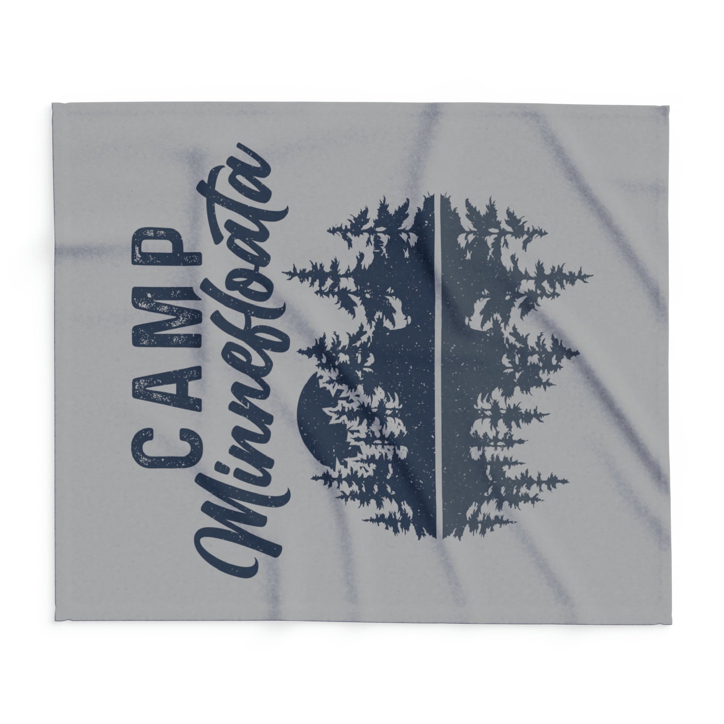 Camp Minnefloata Reflection Arctic Fleece Blanket