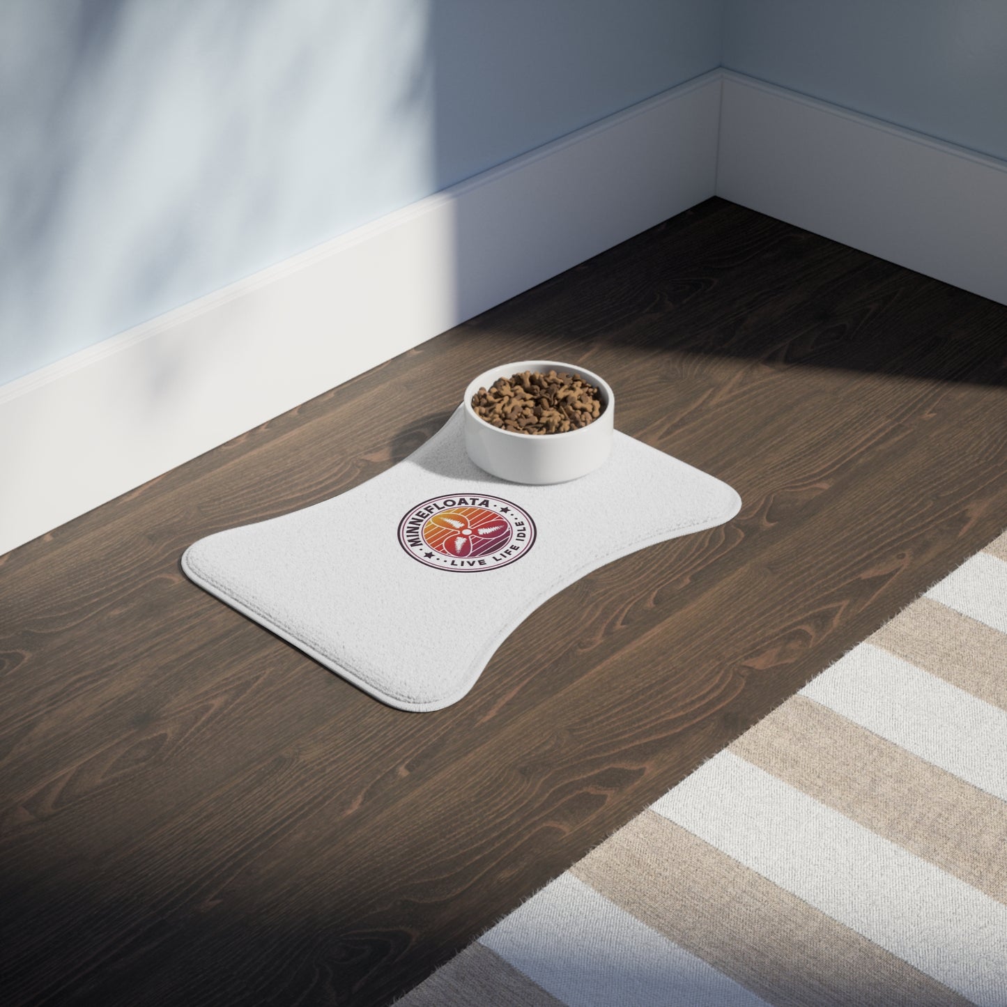 Minnefloata Propeller Pet Feeding Mats