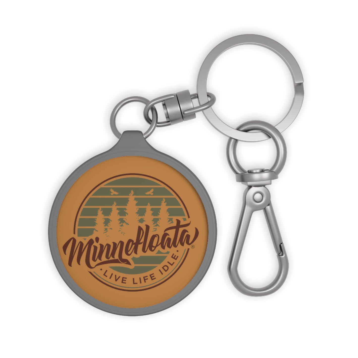 Minnefloata Keyring Tag