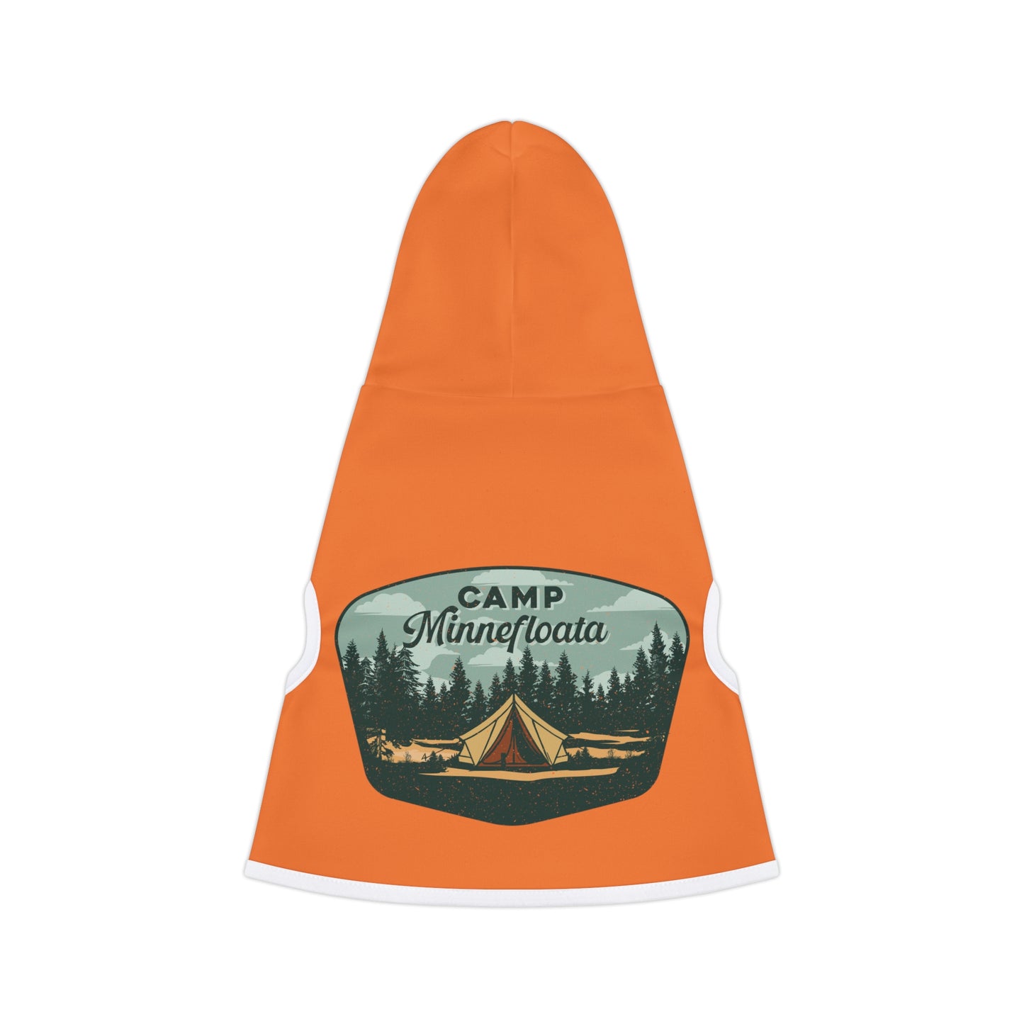 Camp Minnefloata Tent Pet Hoodie