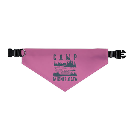 Camp Minnefloata Dock Pet Bandana Collar