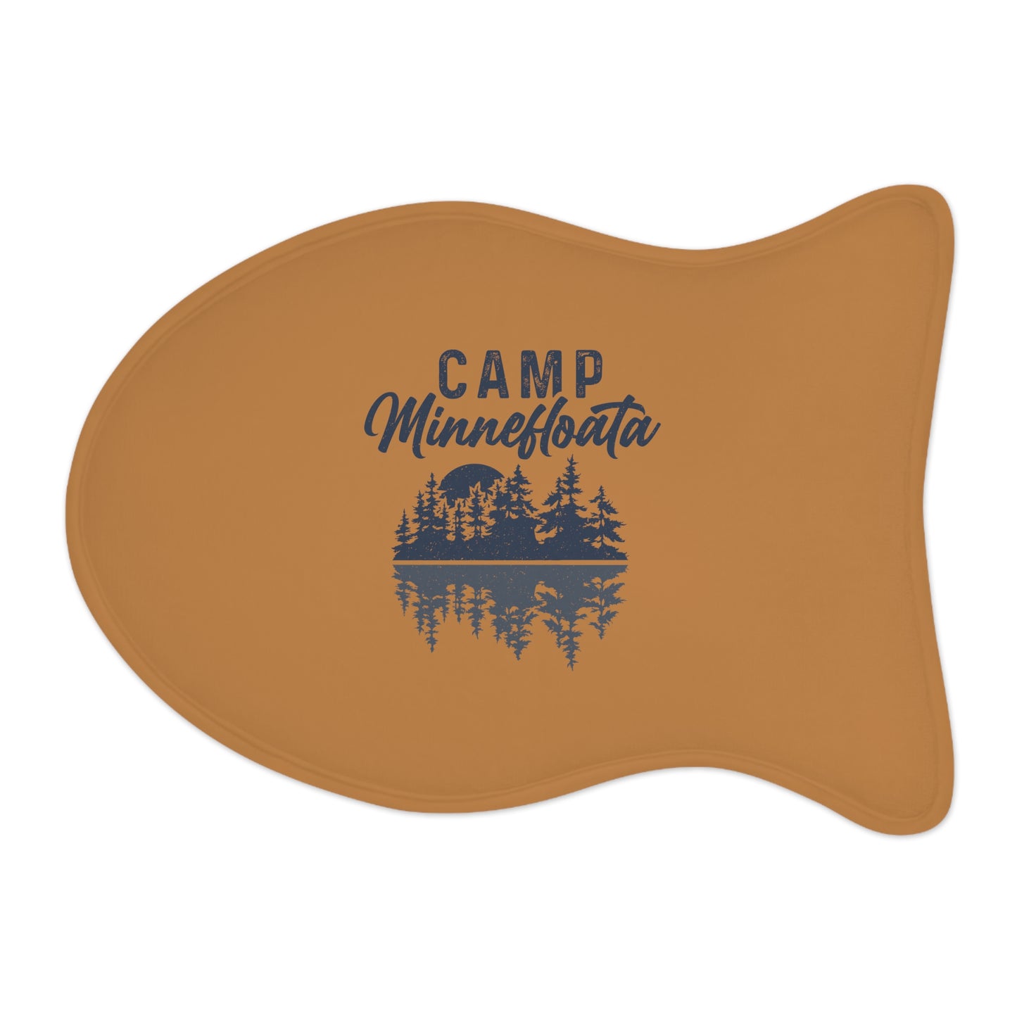 Camp Minnefloata Reflection Pet Feeding Mats