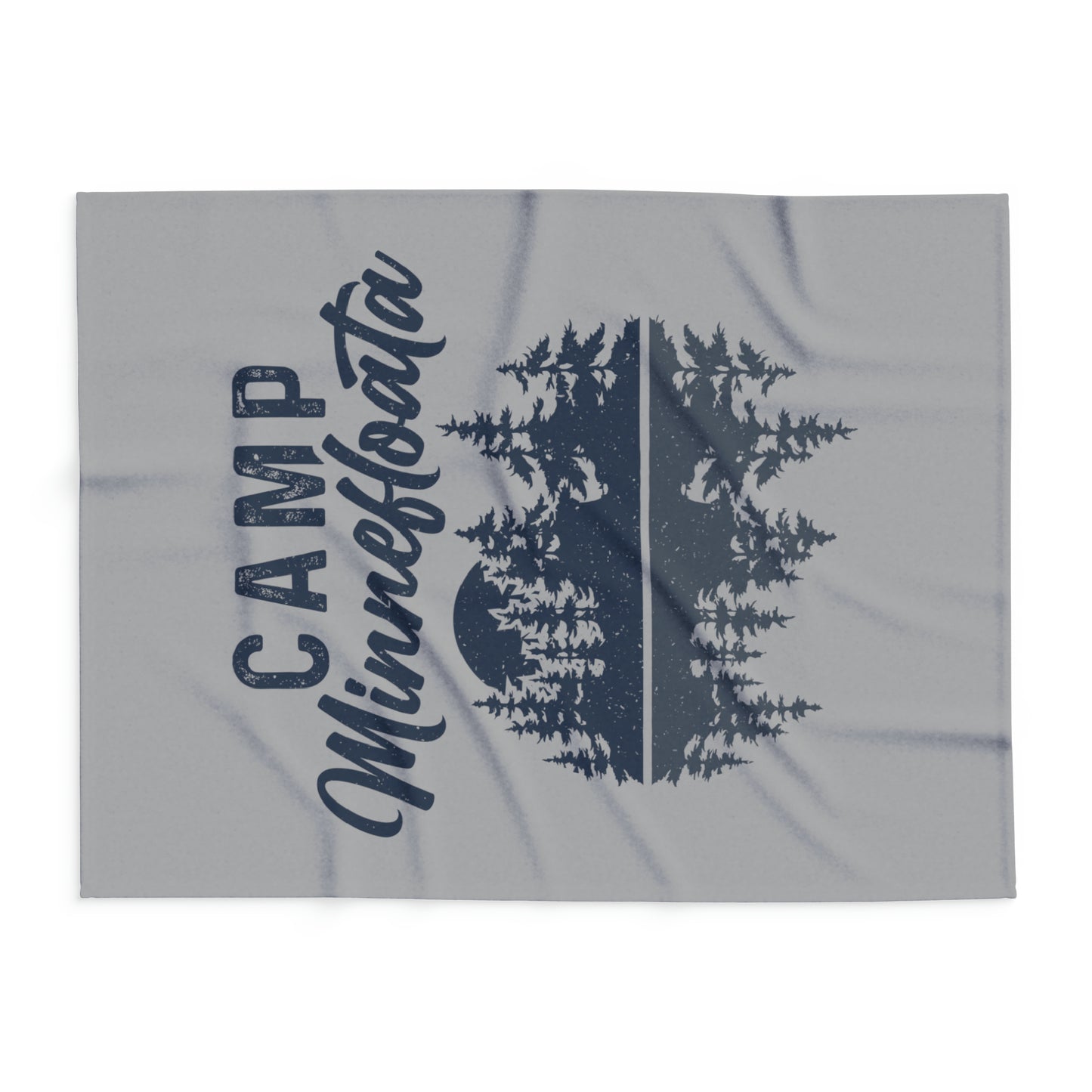 Camp Minnefloata Reflection Arctic Fleece Blanket