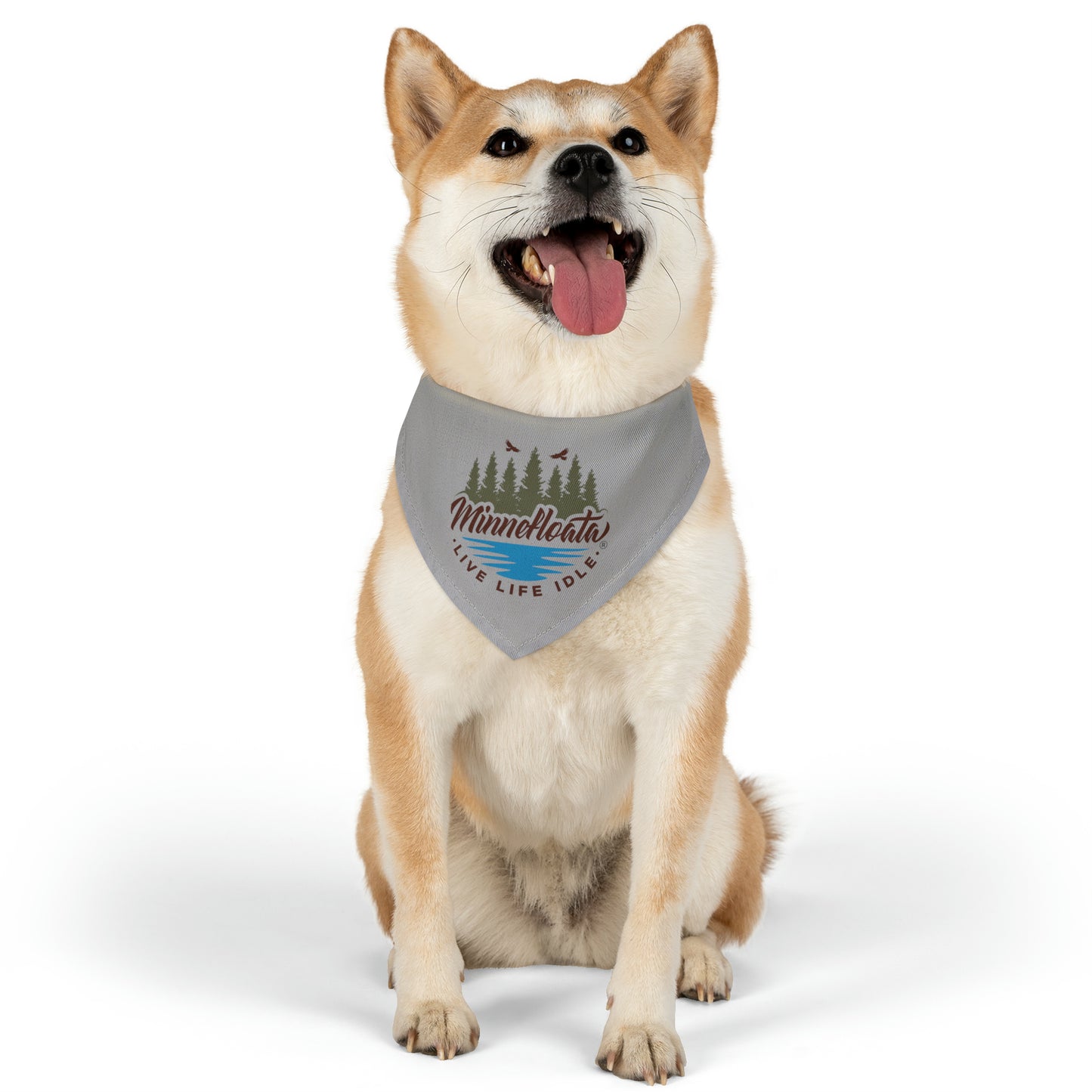 Minnefloata Lake Pet Bandana Collar