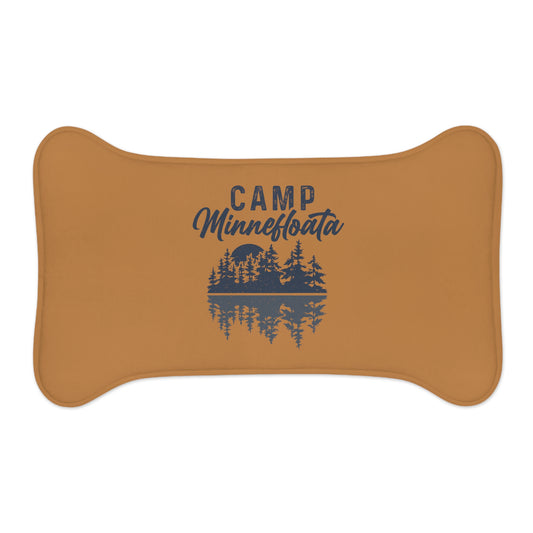 Camp Minnefloata Reflection Pet Feeding Mats