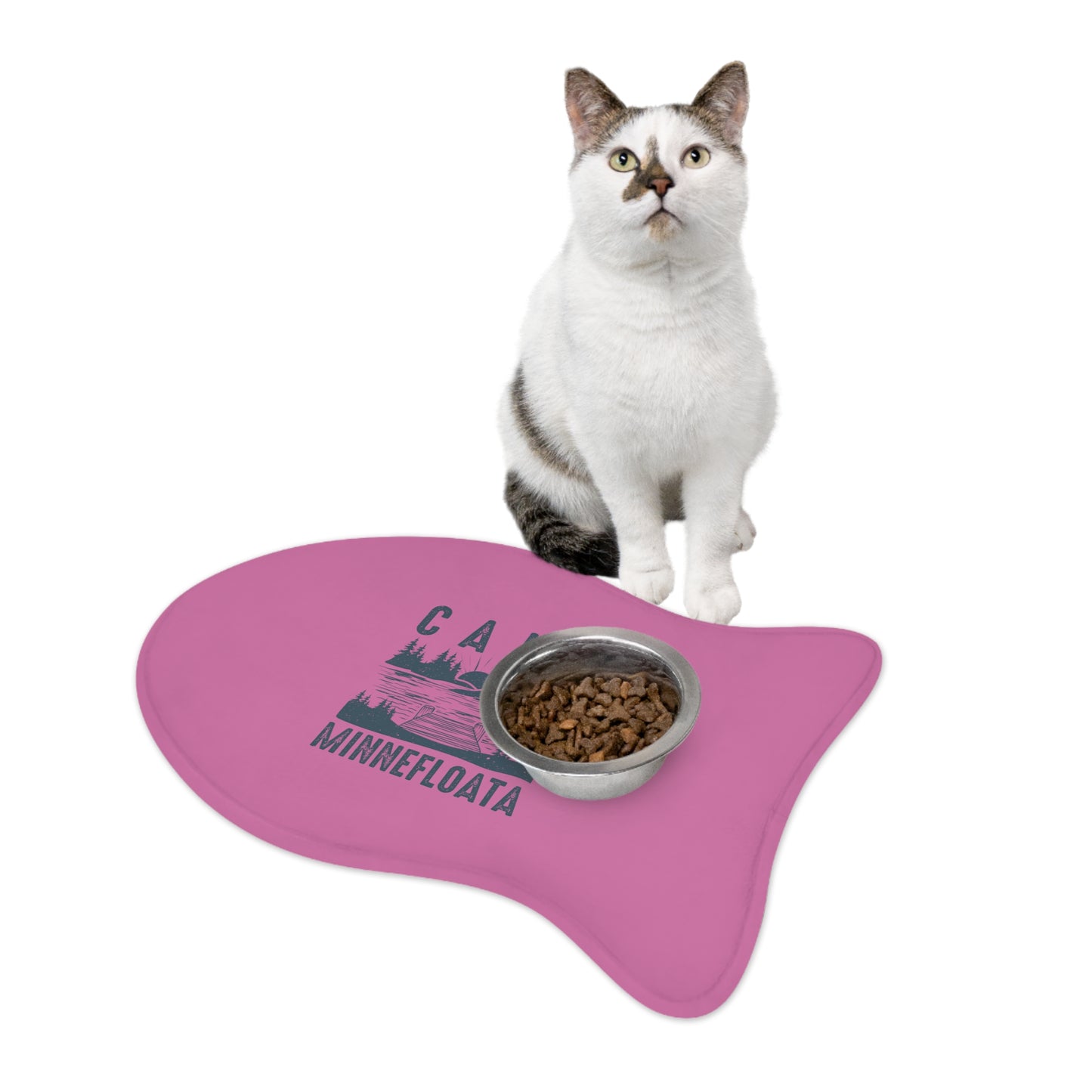 Camp Minnefloata Dock Pet Feeding Mats