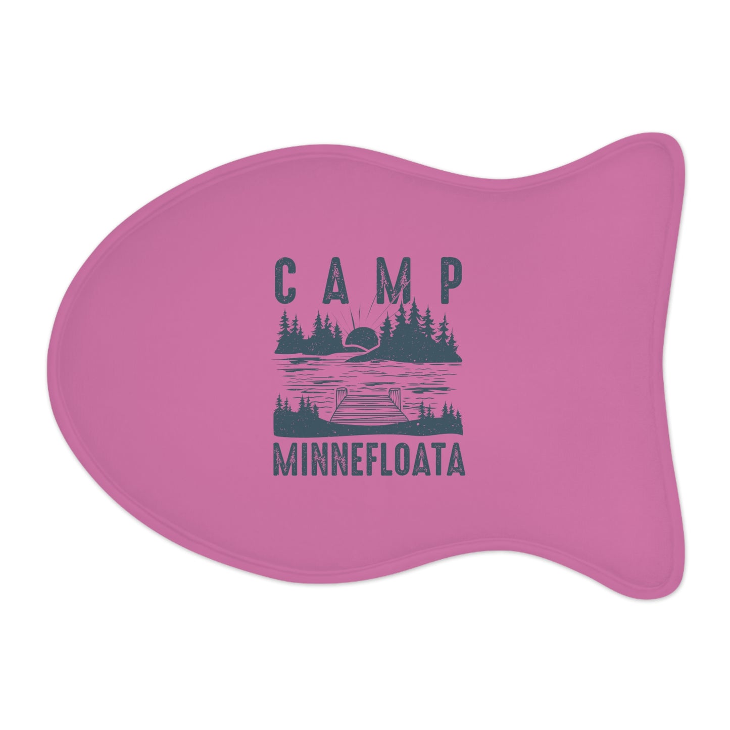 Camp Minnefloata Dock Pet Feeding Mats