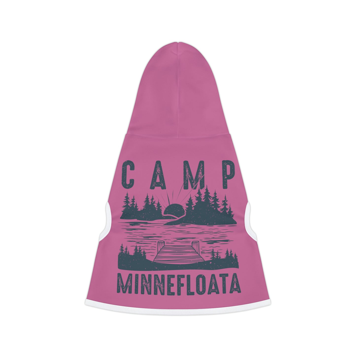 Camp Minnefloata Dock Pet Hoodie