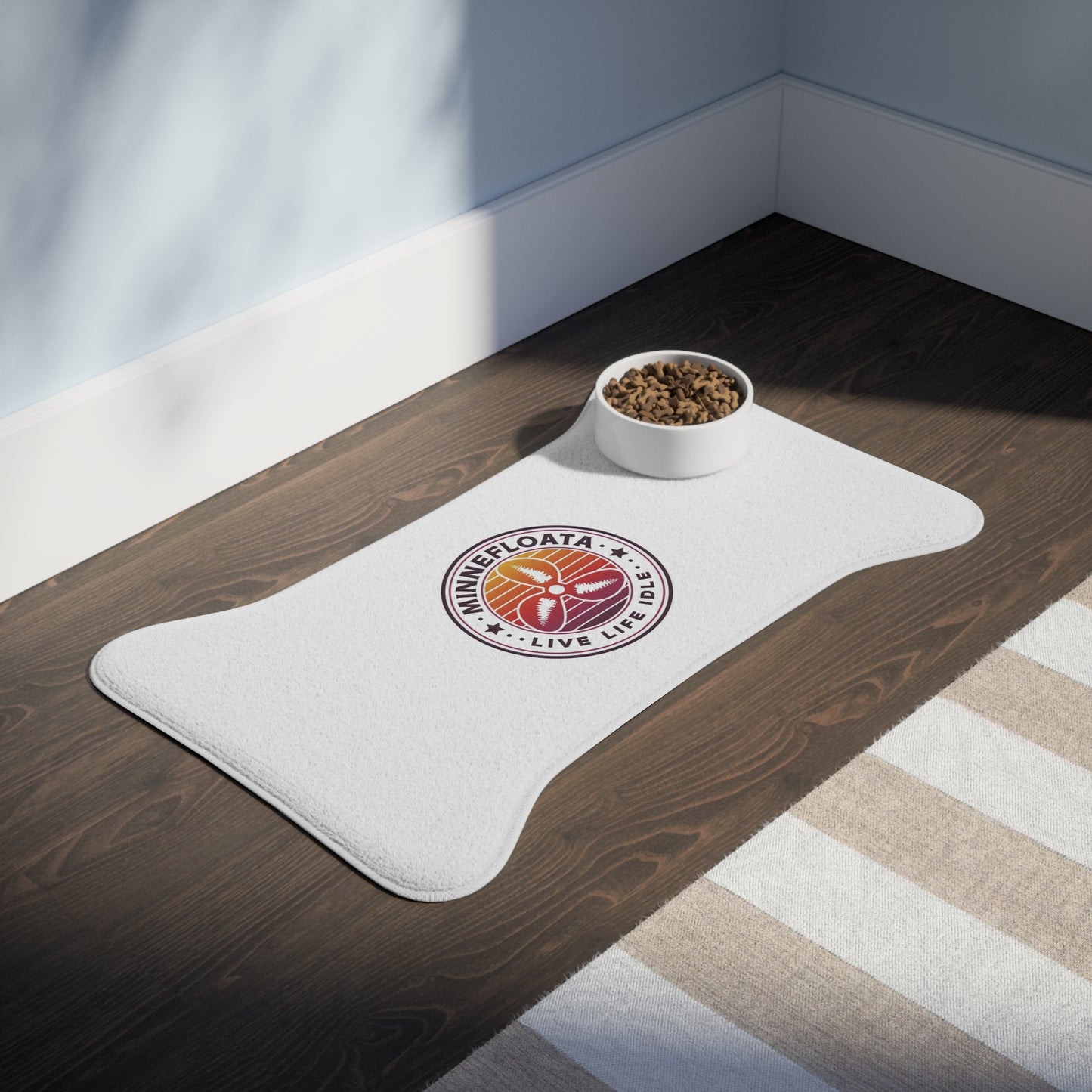 Minnefloata Propeller Pet Feeding Mats