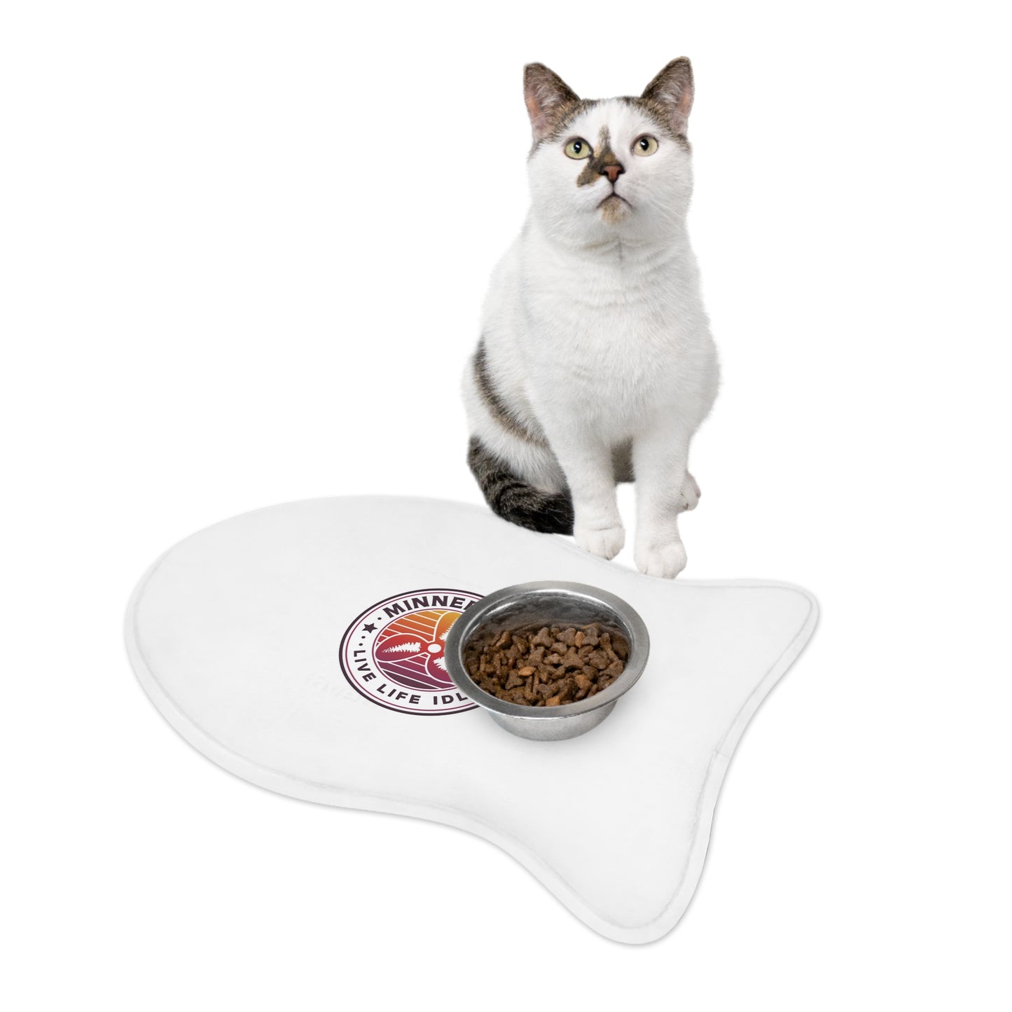 Minnefloata Propeller Pet Feeding Mats