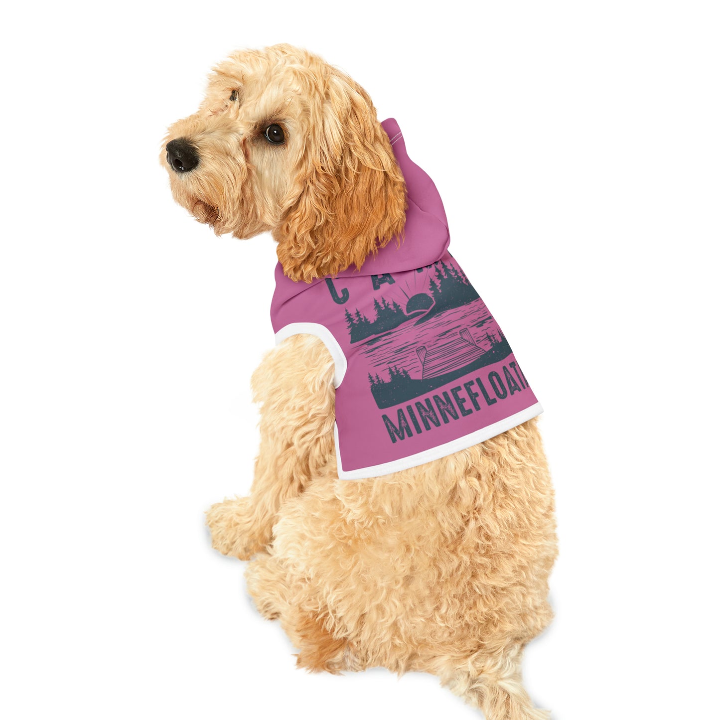 Camp Minnefloata Dock Pet Hoodie