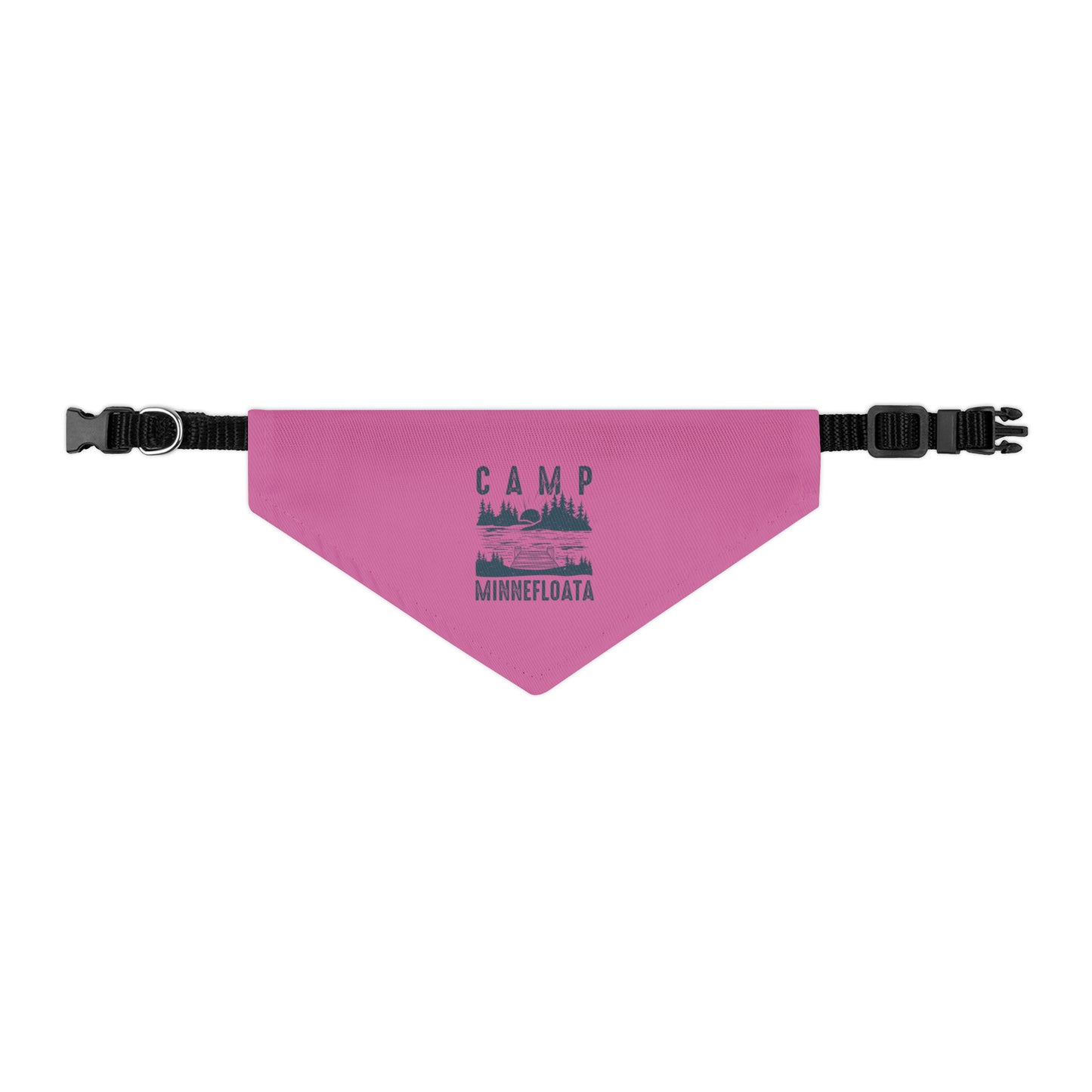 Camp Minnefloata Dock Pet Bandana Collar