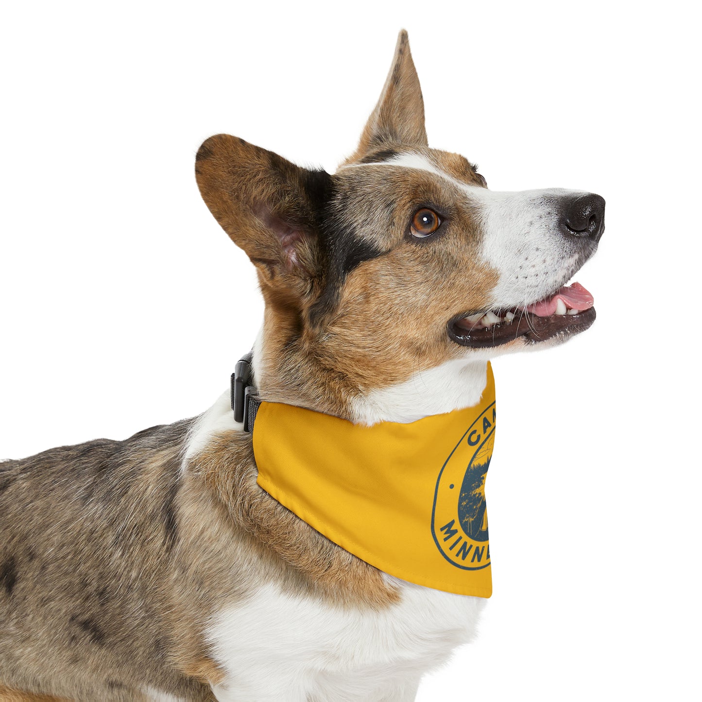 Camp Minnefloata Lake Pet Bandana Collar