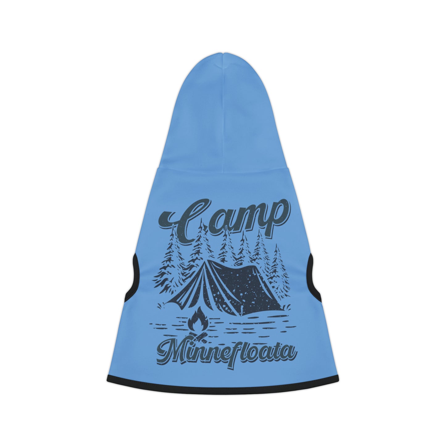 Camp Minnefloata Campsite Pet Hoodie