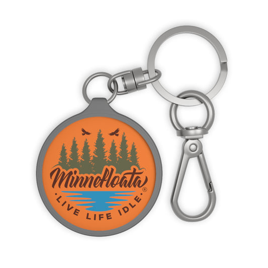 Minnefloata Lake Keyring Tag