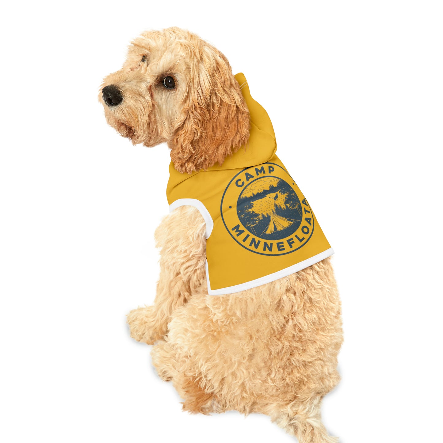 Camp Minnefloata Lake Pet Hoodie