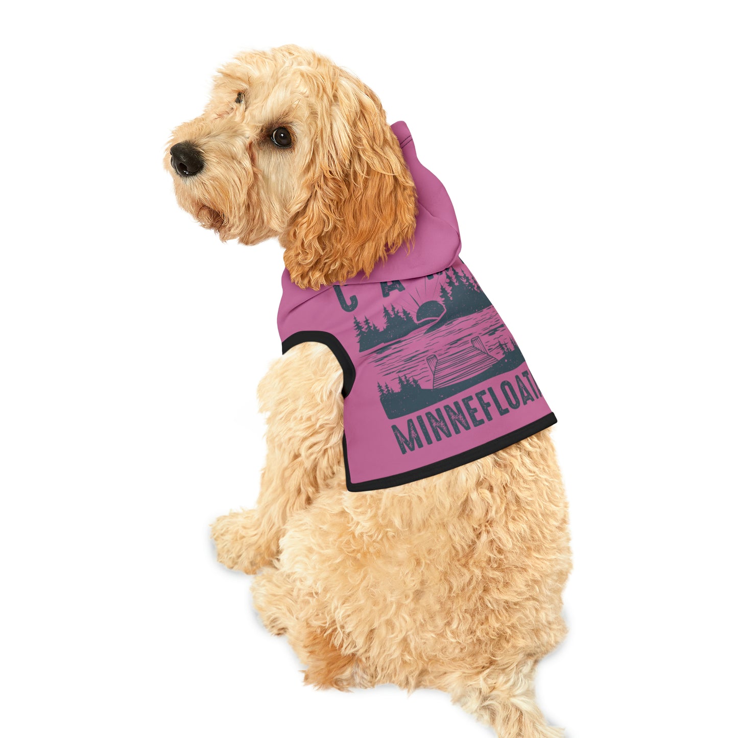 Camp Minnefloata Dock Pet Hoodie