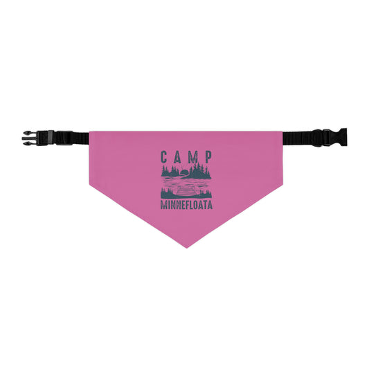 Camp Minnefloata Dock Pet Bandana Collar