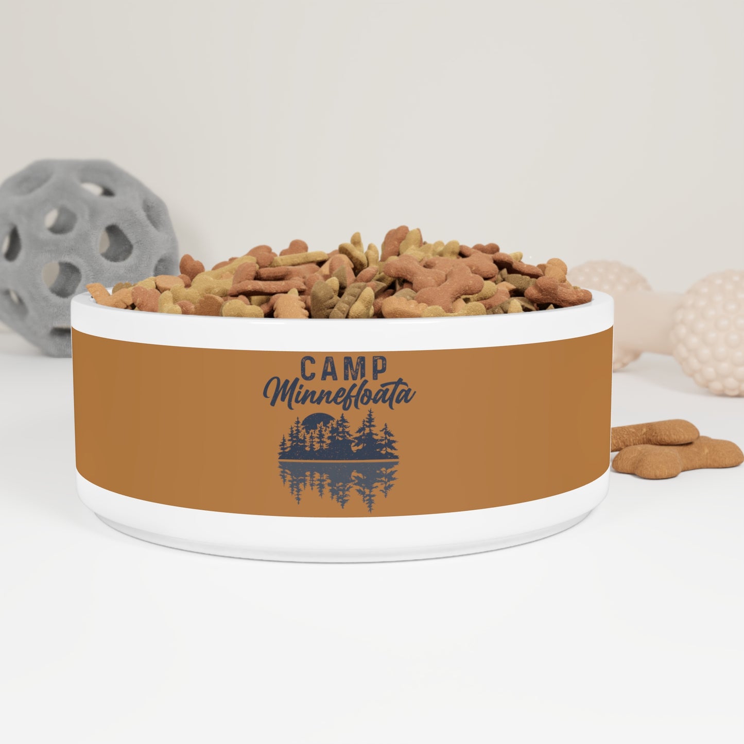 Camp Minnefloata Reflection Pet Bowl