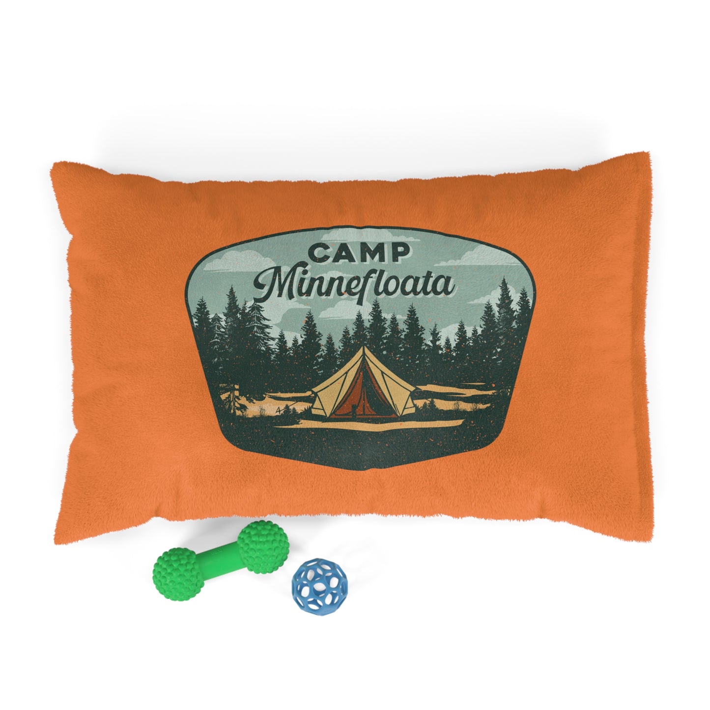 Camp Minnefloata Tent Pet Bed