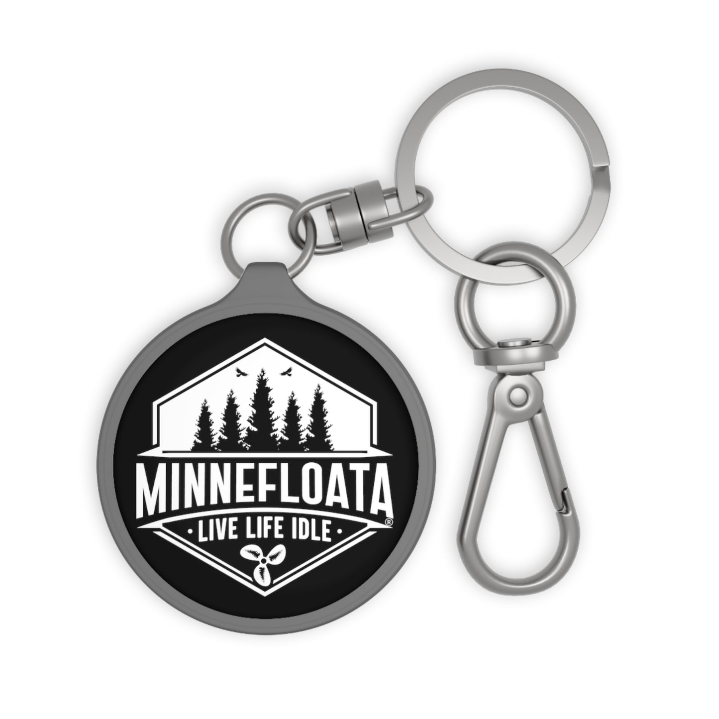 Minnefloata Keyring Tag