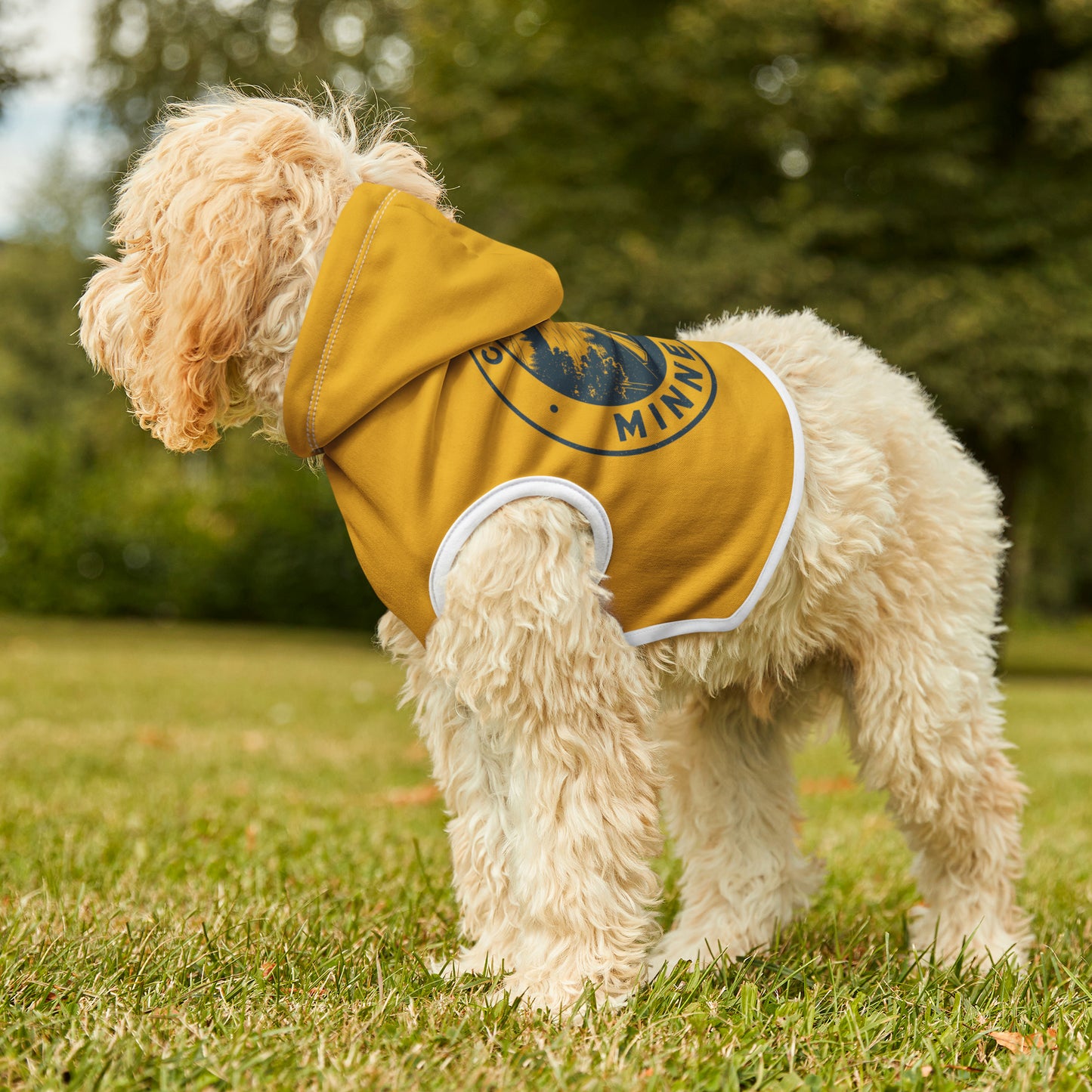 Camp Minnefloata Lake Pet Hoodie