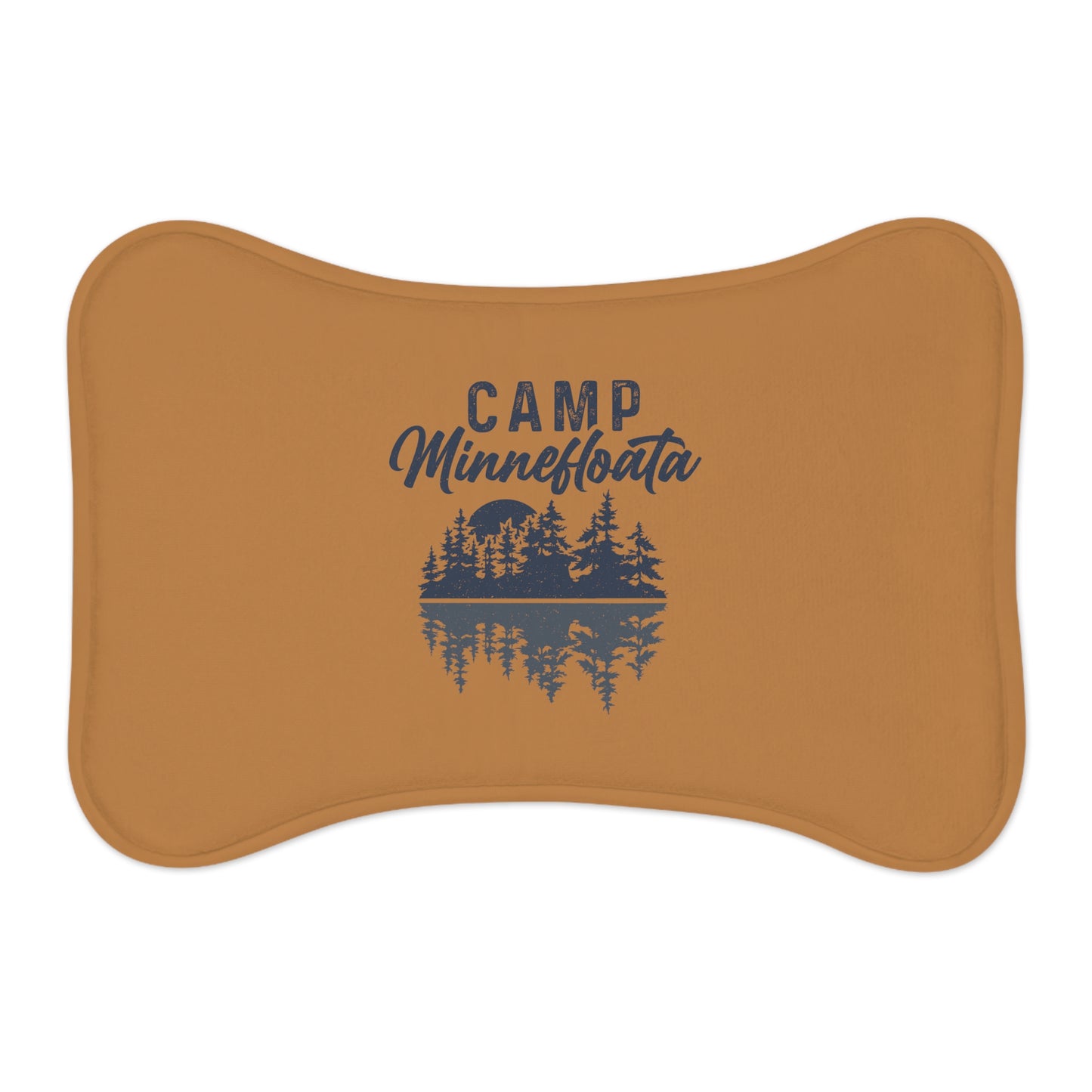 Camp Minnefloata Reflection Pet Feeding Mats