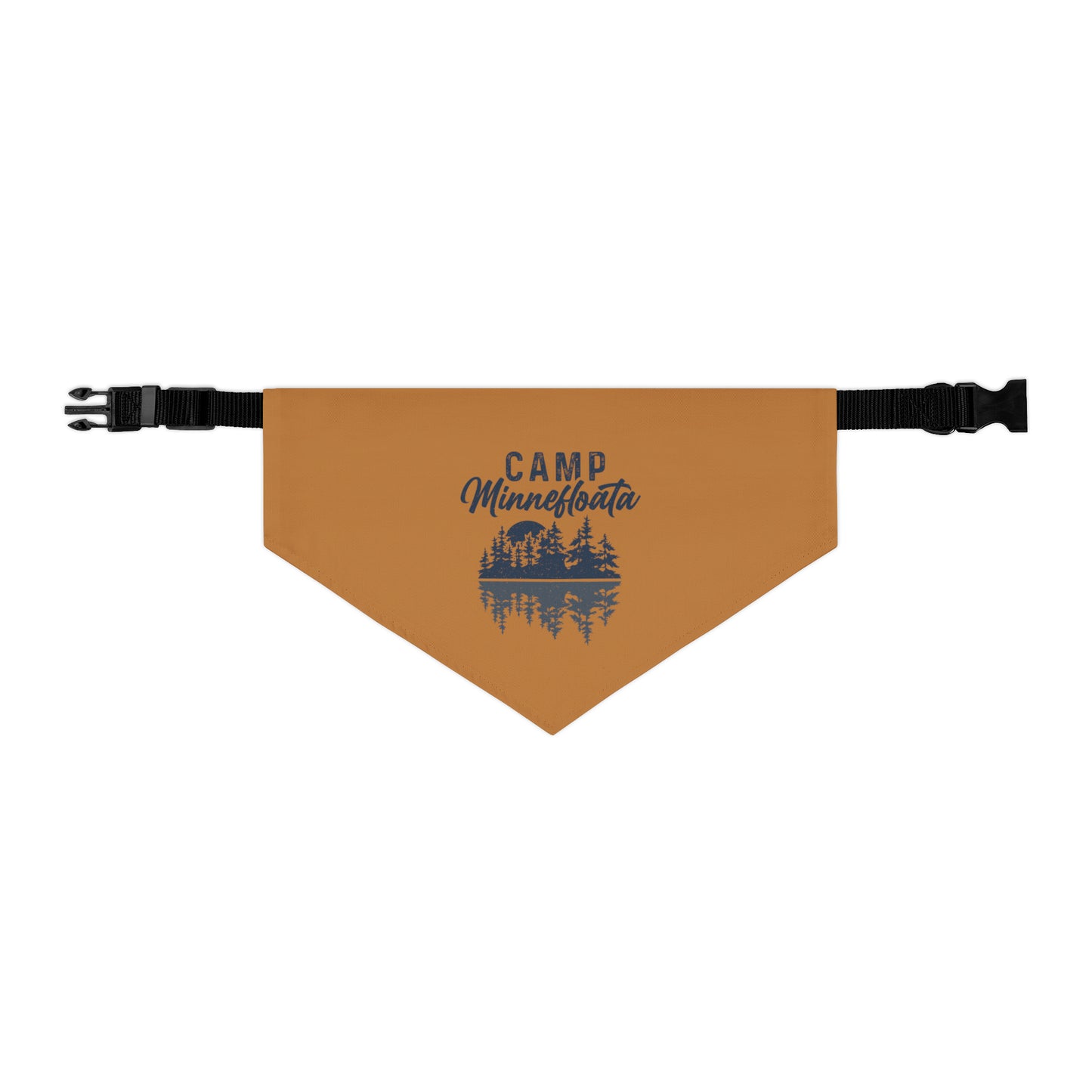 Camp Minnefloata Reflection Pet Bandana Collar