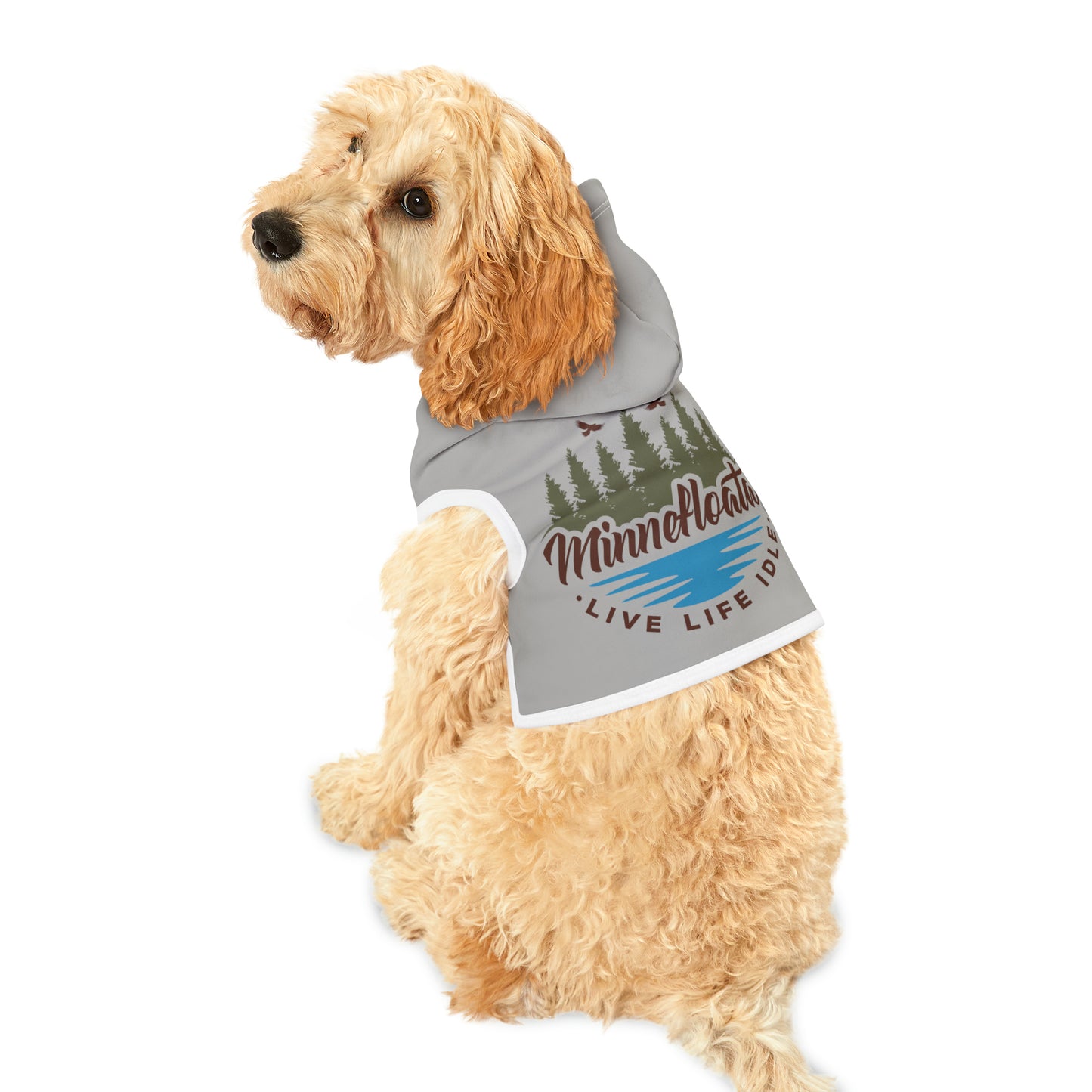 Minnefloata Lake Pet Hoodie