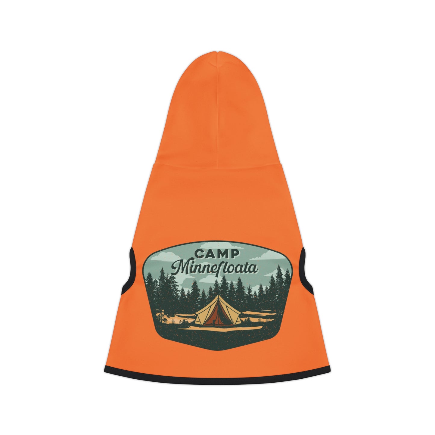 Camp Minnefloata Tent Pet Hoodie