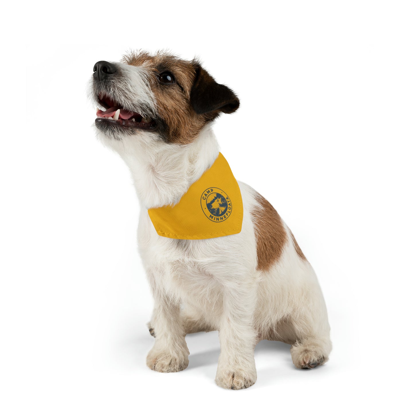 Camp Minnefloata Lake Pet Bandana Collar