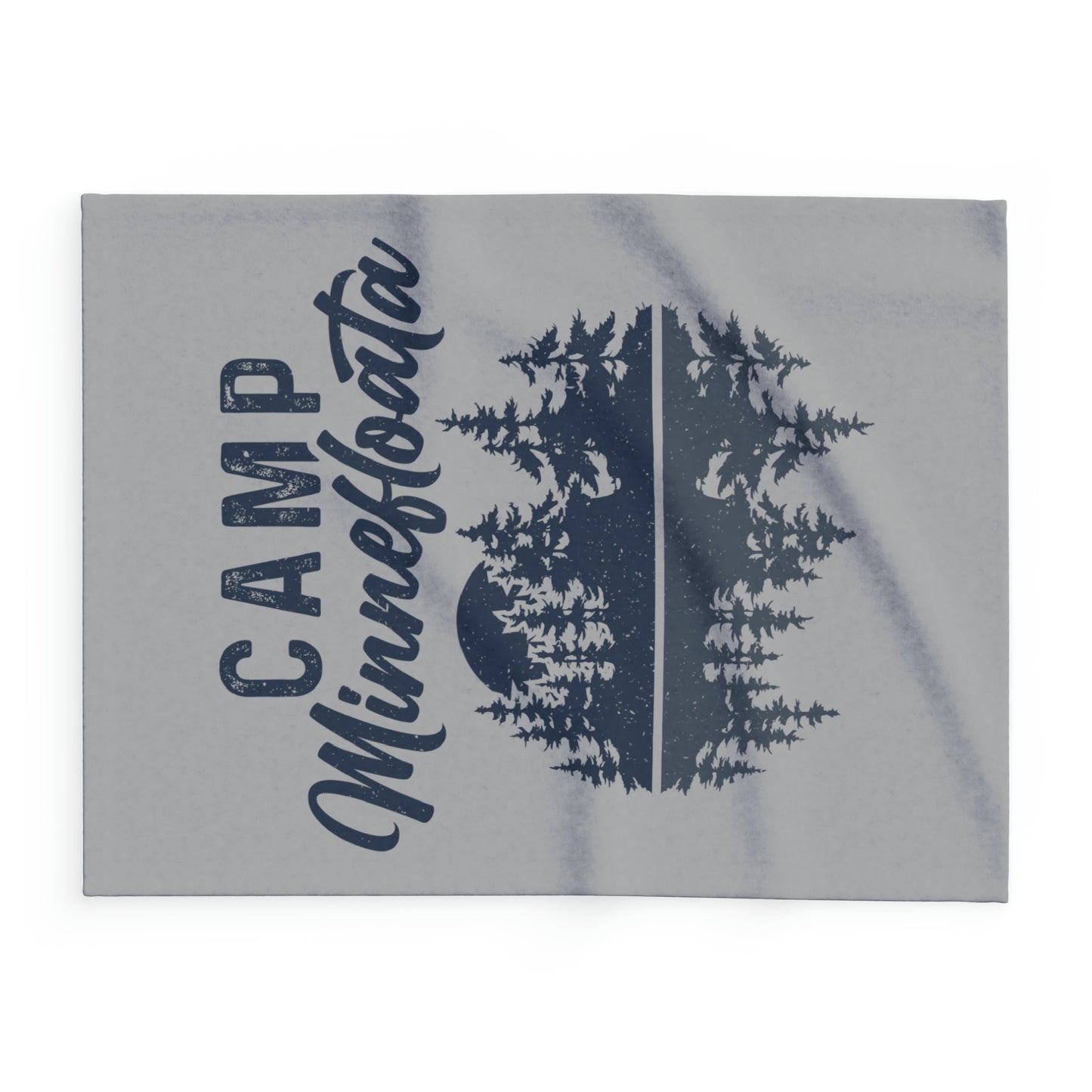 Camp Minnefloata Reflection Arctic Fleece Blanket