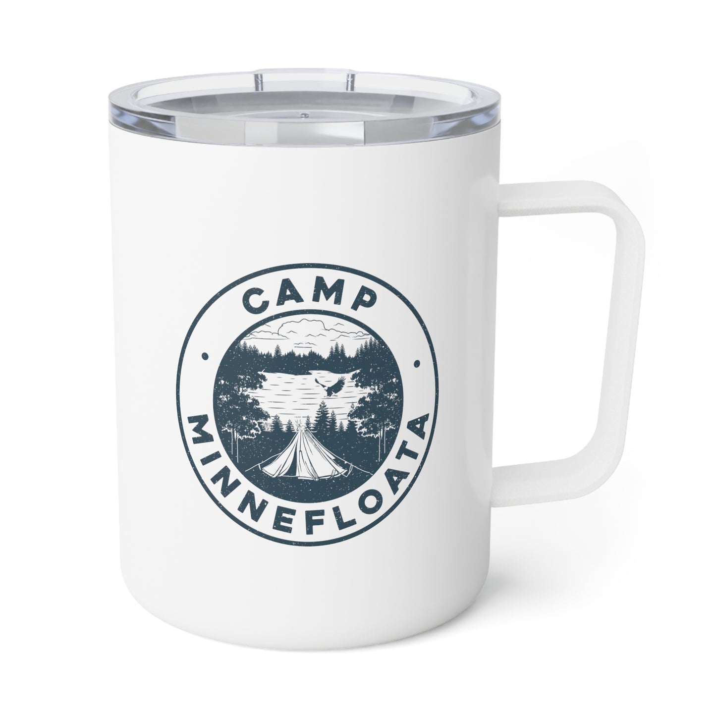 Camp Minnefloata Insulated Coffee Mug, 10oz