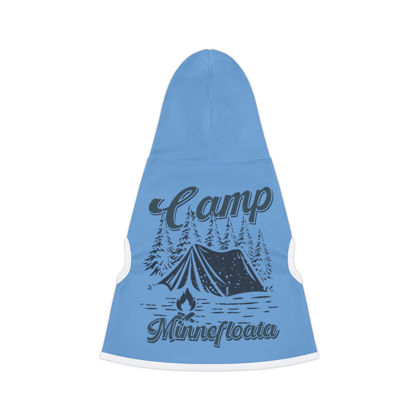 Camp Minnefloata Campsite Pet Hoodie