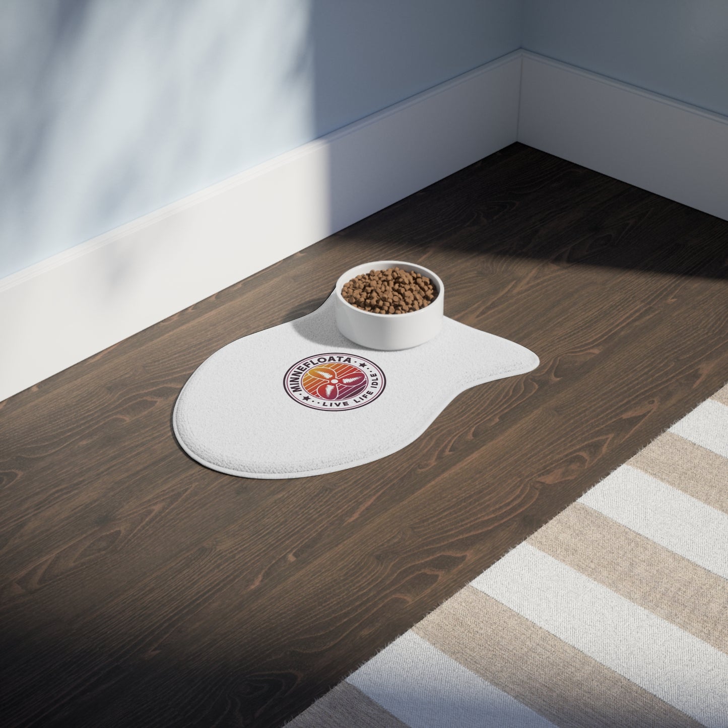 Minnefloata Propeller Pet Feeding Mats