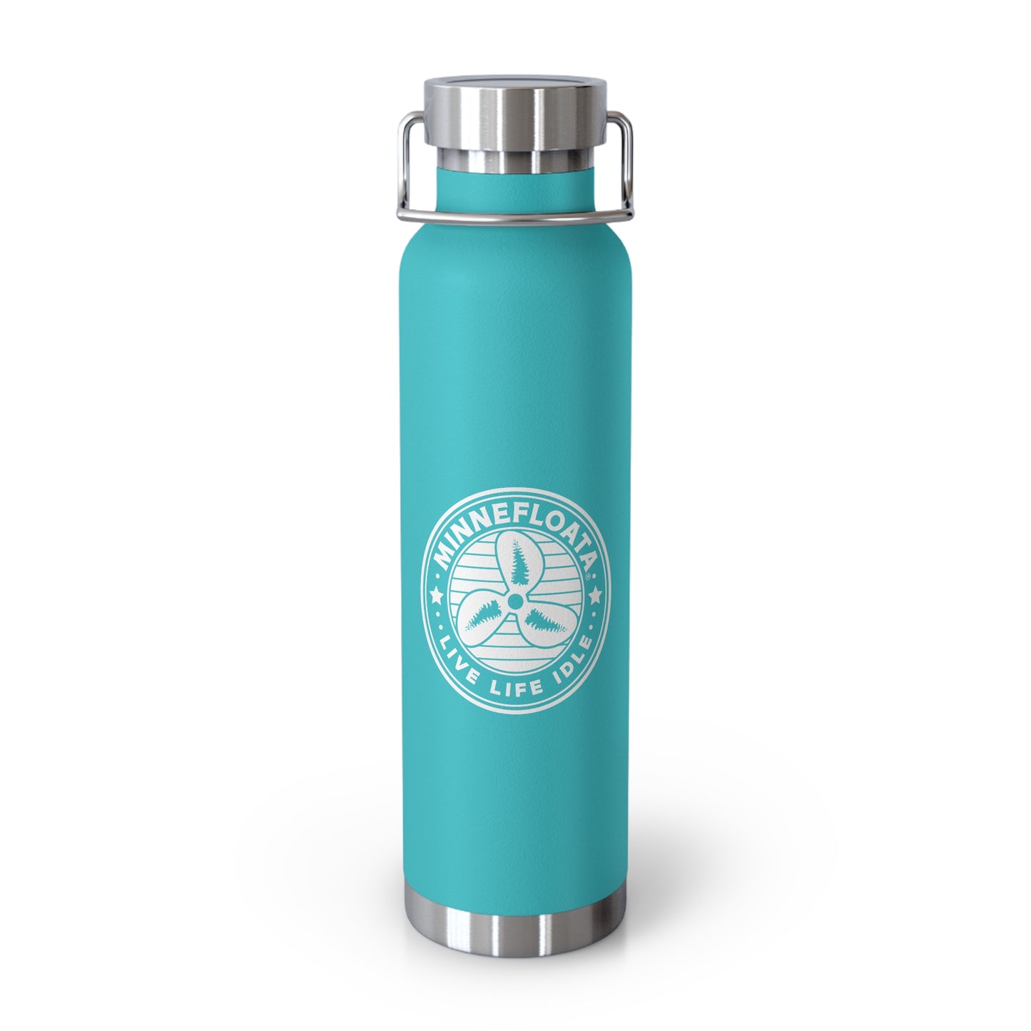 Minnefloata Propeller Copper Vacuum Insulated Bottle, 22oz