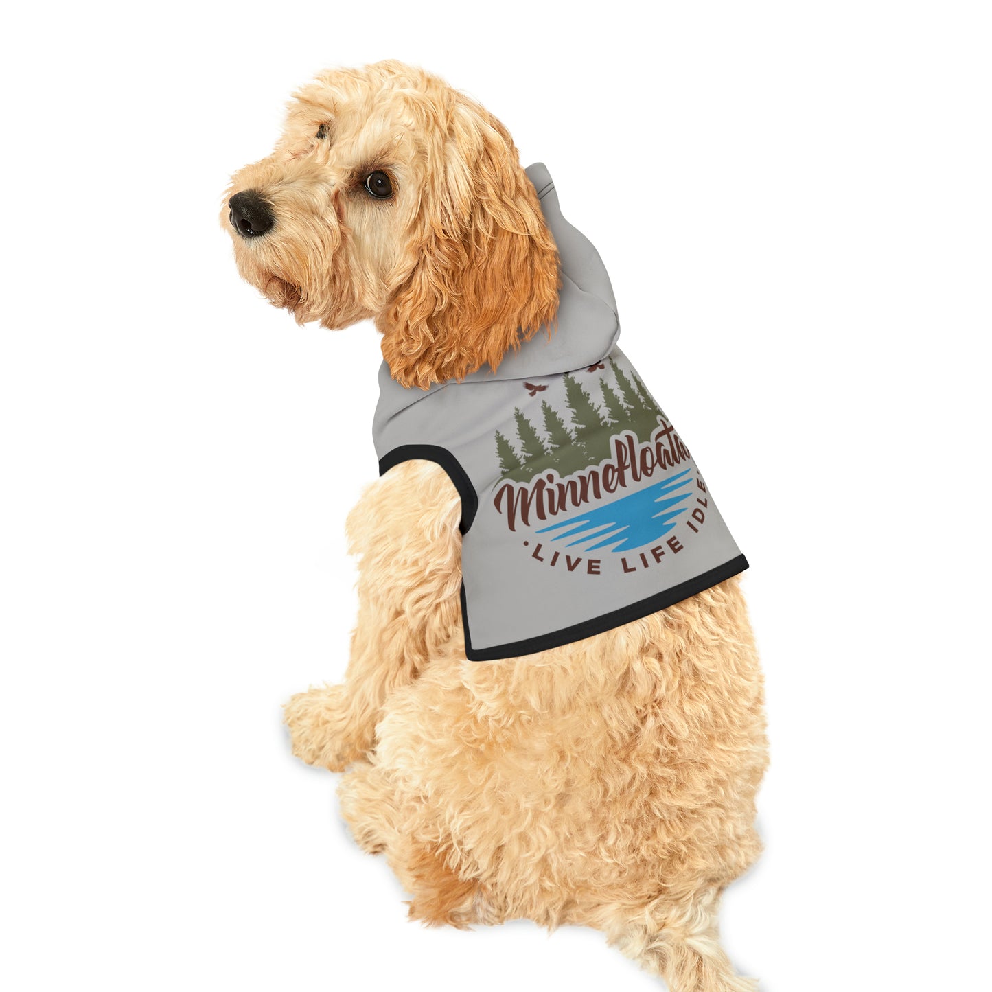 Minnefloata Lake Pet Hoodie