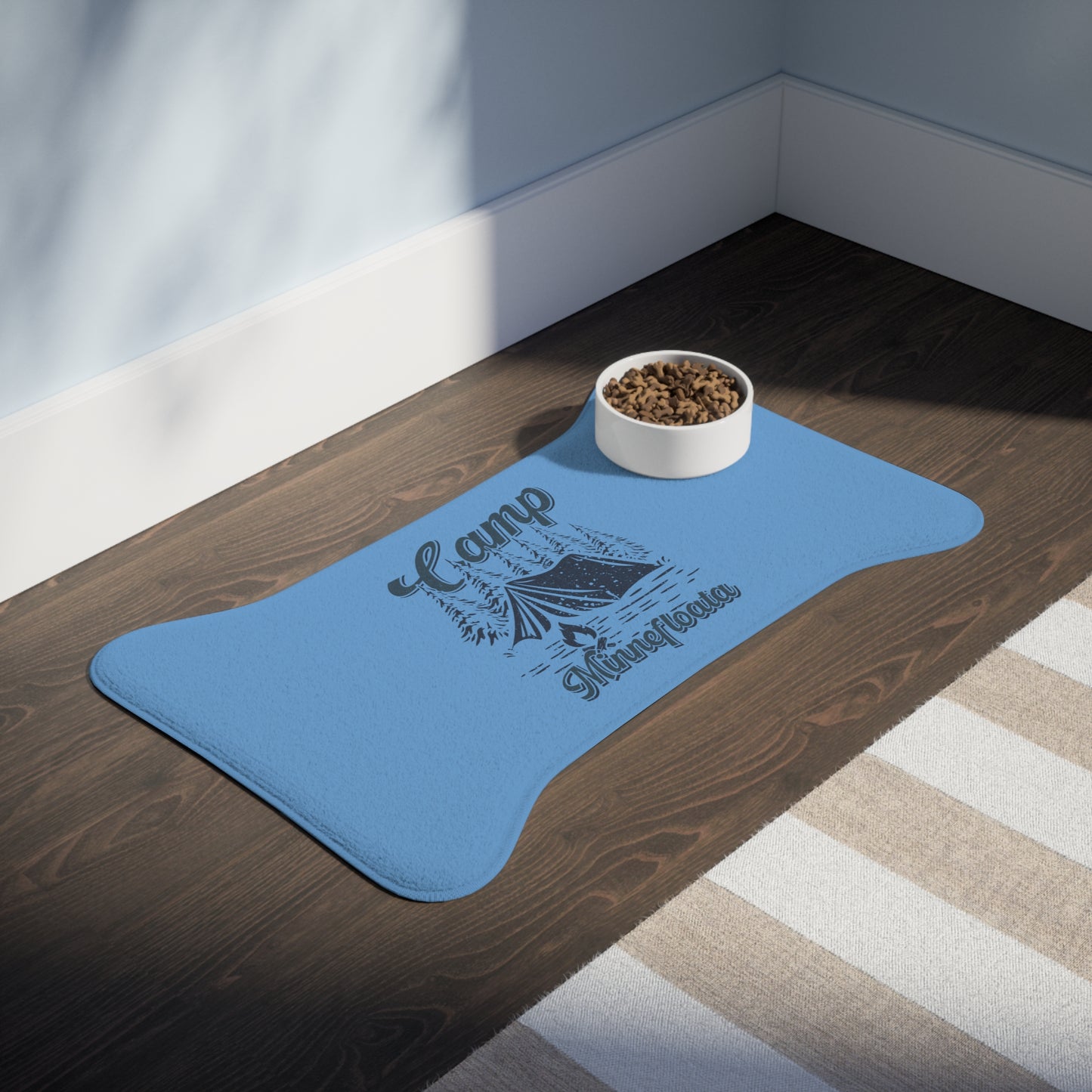 Camp Minnefloata Campsite Pet Feeding Mats