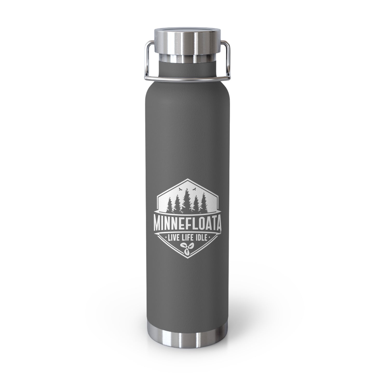 Minnefloata Copper Vacuum Insulated Bottle, 22oz