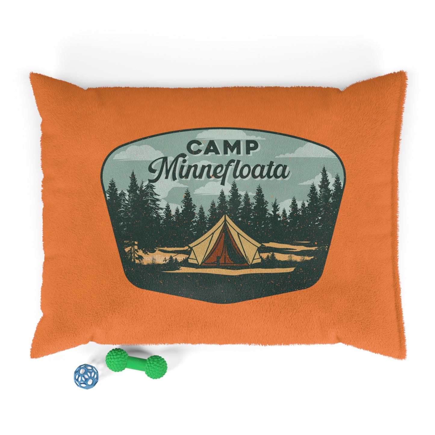 Camp Minnefloata Tent Pet Bed