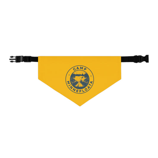 Camp Minnefloata Lake Pet Bandana Collar