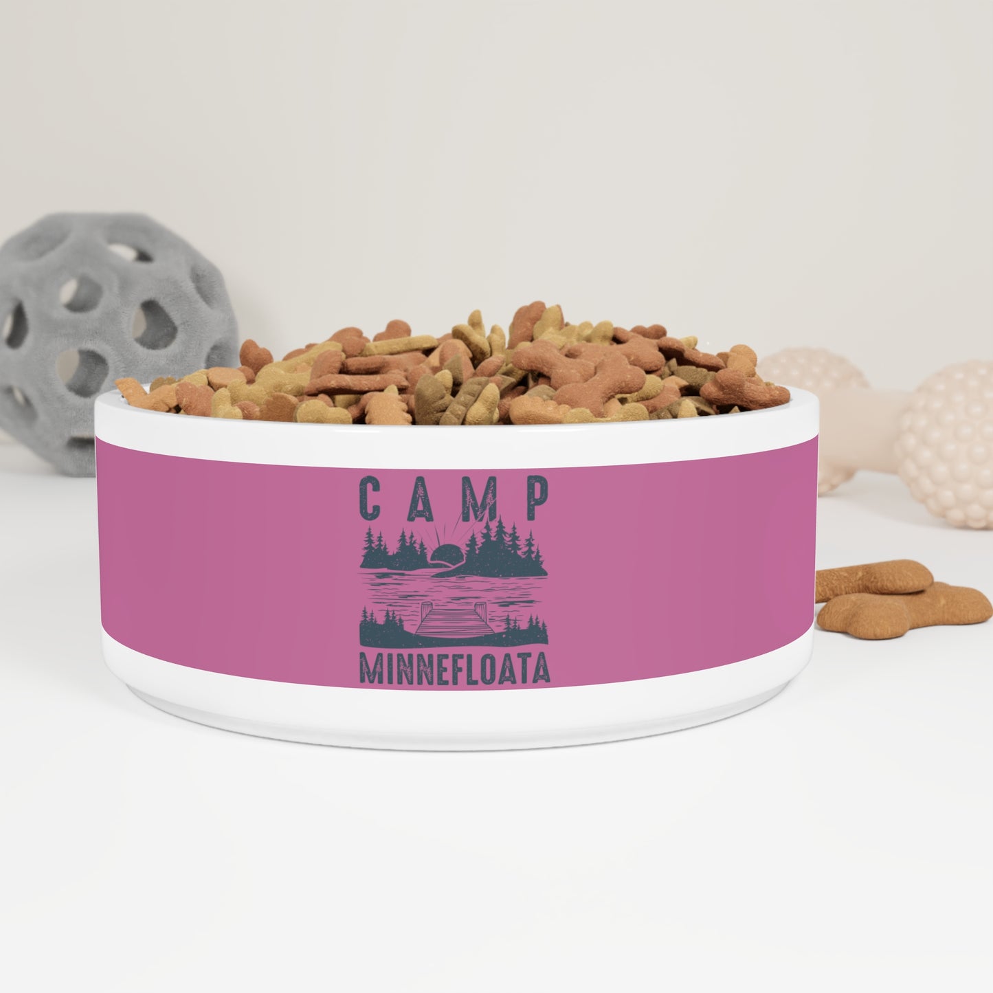 Camp Minnefloata Dock Pet Bowl