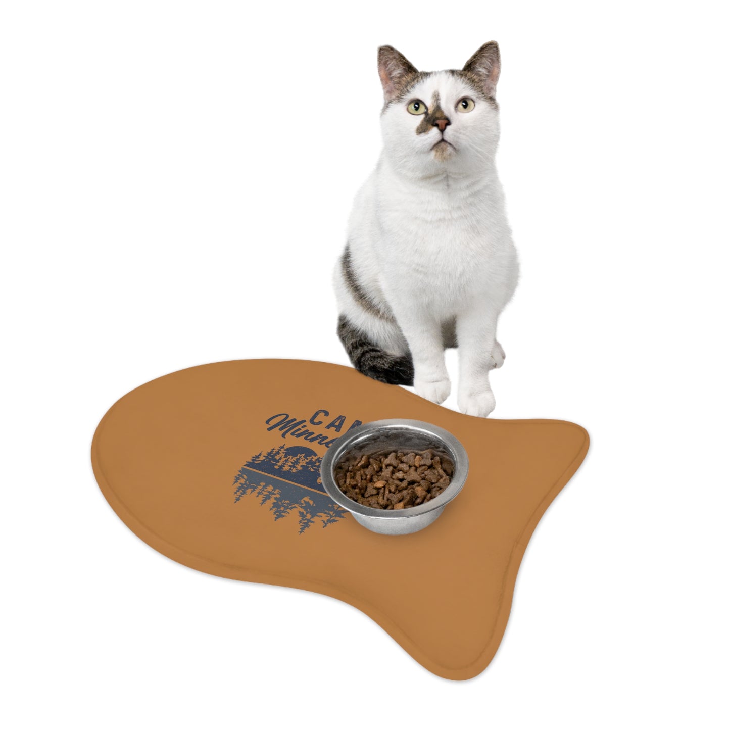 Camp Minnefloata Reflection Pet Feeding Mats