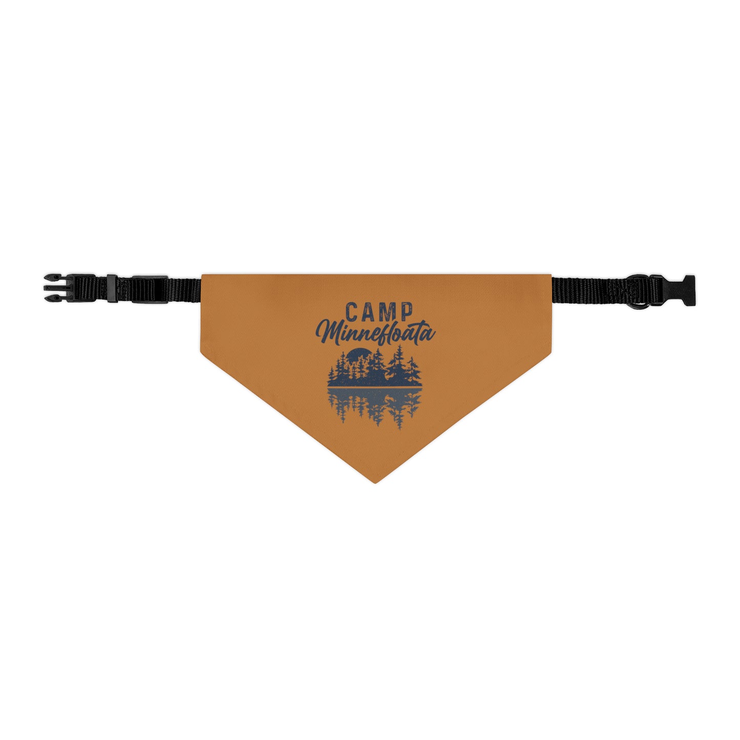 Camp Minnefloata Reflection Pet Bandana Collar