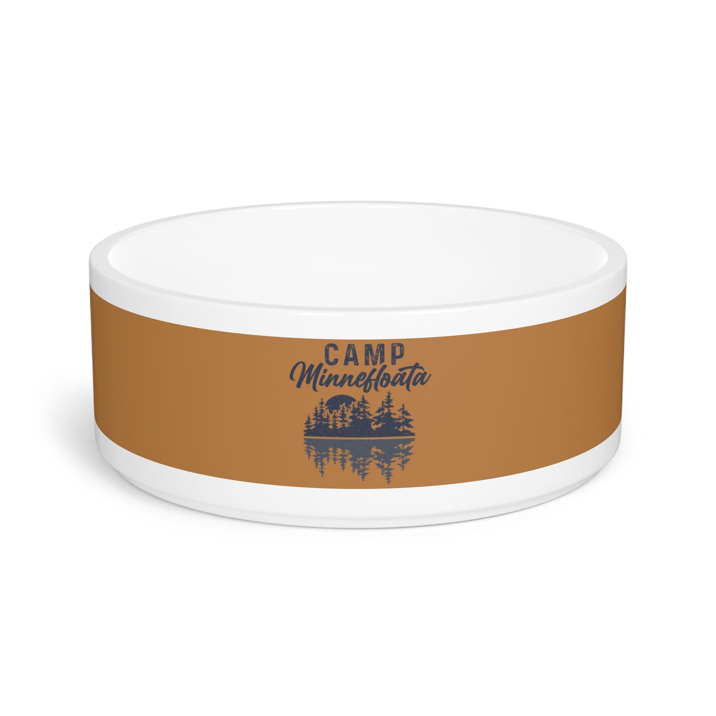 Camp Minnefloata Reflection Pet Bowl