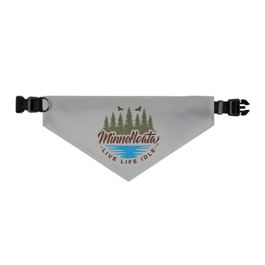 Minnefloata Lake Pet Bandana Collar