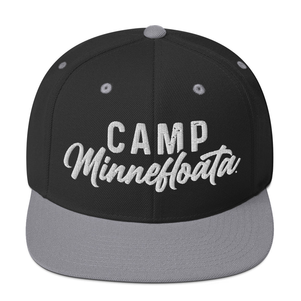 Camp Minnefloata Snapback Hat