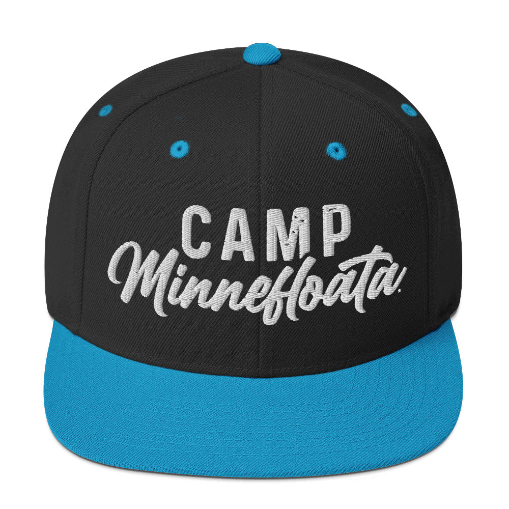 Camp Minnefloata Snapback Hat