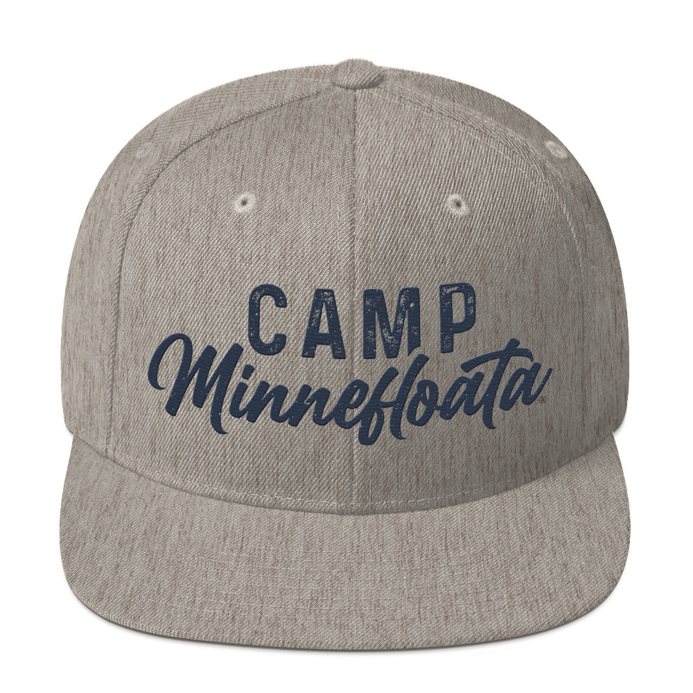 Camp Minnefloata Snapback Hat