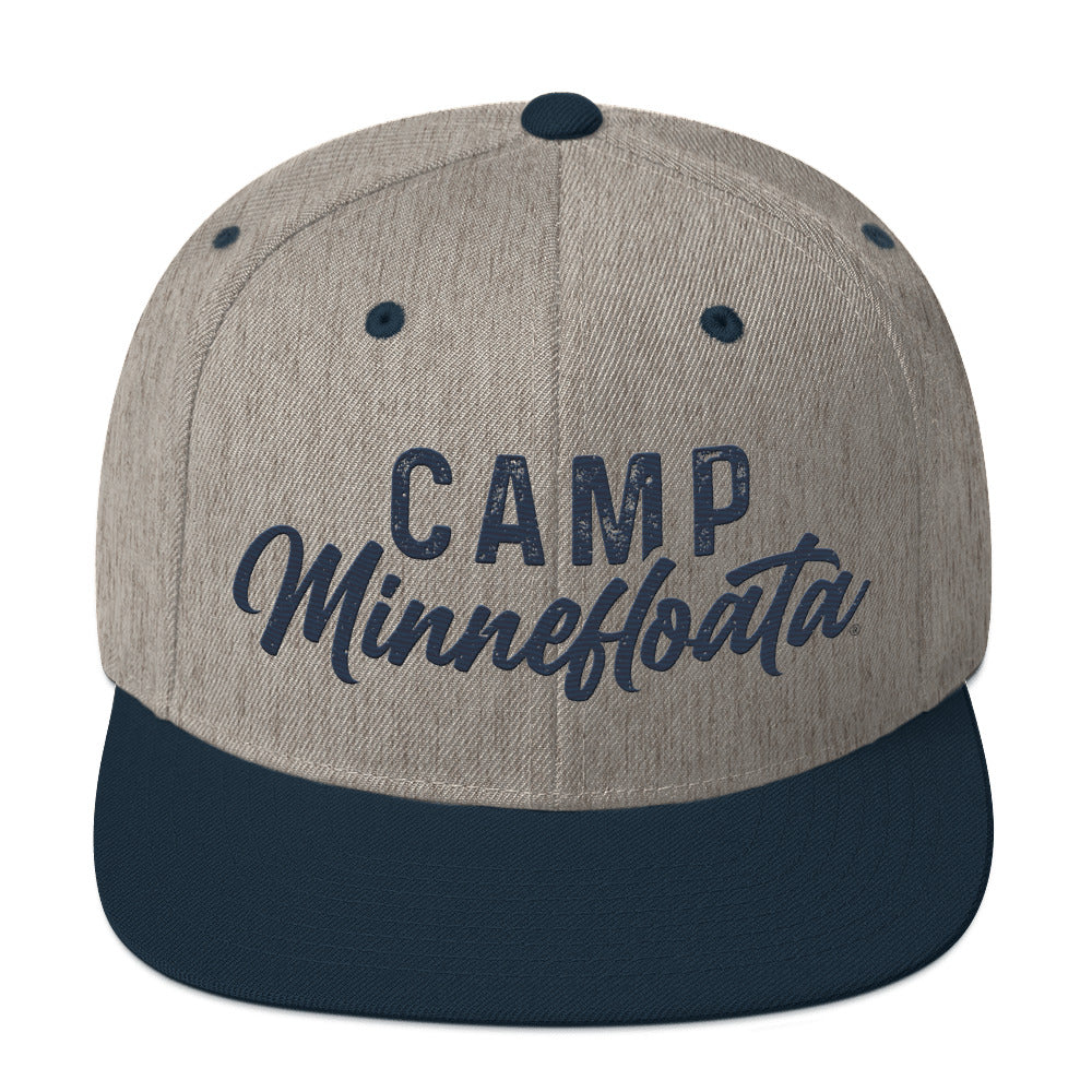 Camp Minnefloata Snapback Hat